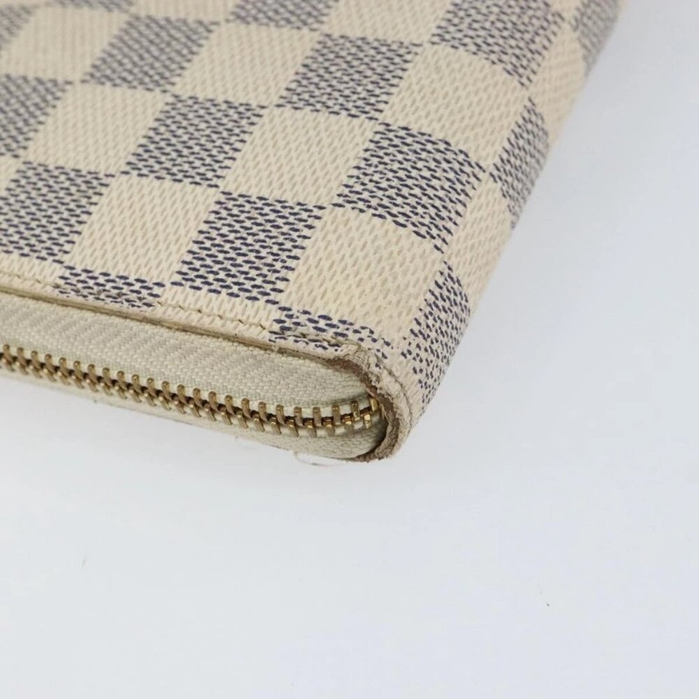 LOUIS VUITTON Damier Azur Zippy Wallet Long Wallet N60019 LV Auth BA8381 - Picture 5 of 16